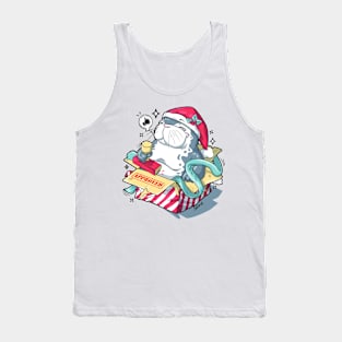 Christmas seal of approval pun Tank Top